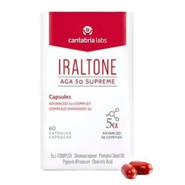 Iraltone AGA 5-ALFA SUPREME cápsulas 60 u - Complemento alimenticio para la pérdida de cabello severa Precio: 43.5900003. SKU: B1BZRBC3WK