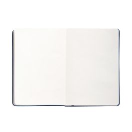 Cuaderno Con Gomilla Antartik Notes Tapa Dura A4 Hojas Lisas Azul Marino 100 Hojas 80 gr Fsc