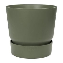 Elho Greenville 40 Macetero Redondo Exterior Ø 39 x H 36,8 cm Verde hoja, Plástico 100% Reciclado, Resistente a Heladas con Depósito de Agua Precio: 48.89000039. SKU: B1BZEZDD4C