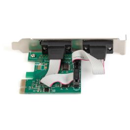 DIGITUS Tarjeta de Interfaz Serial PCIe RS232 DB9 Macho Velocidad 128.000 bps Compatible PCI Express 2.0