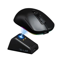 The g-lab Ratón Gaming Kult-Titan-Pro-B Inalámbrico con Soporte Negro Precio: 67.7479. SKU: B1F9Z4T7DS