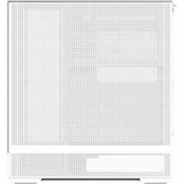 Zalman P40 Prism White Midi Tower PC, Caja de ordenador Blanco, Panel de vidrio templado, Iluminación RGB