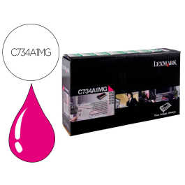 Lexmark C734 Toner Láser Magenta Original 6000 Páginas Precio: 493.5000004. SKU: B13993X8ET