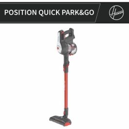 Hoover HF122AH Aspiradora escoba 22V, 40 min autonomía, 0.9L, Rojo/Gris HOO8059019020341