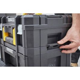 Stanley FMST1-71968 Caja de cajones Tstak-Fatmax, 6 compartimentos extraíbles, 9,5 L, 44x33.17x17.6 cm Stanley FMST1-71968 Caja de cajones Tstak-Fatmax, 6 compartimentos extraíbles, 9,5 L, 44x33.17x17.6 cm