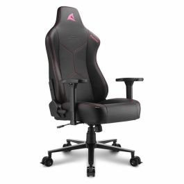 Sharkoon SGS30 Silla Gaming Ergonómica con Cojines de Espuma Viscoelástica, Respaldo Ajustable y Acolchado Grueso Negro/Rosa Precio: 285.49999973. SKU: S5613139