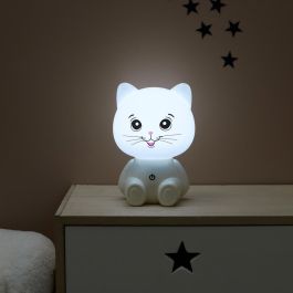 Luz Quitamiedo Gato Usb Home Deco Kids