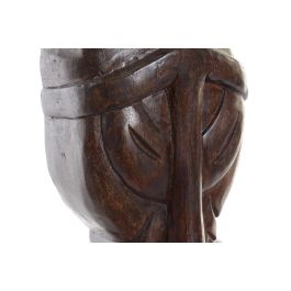 DKD Home Decor Figura Item Home Marron Mango 10 x 44.5 x 15 cm (2 Unidades)