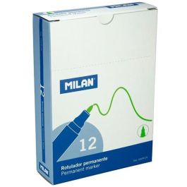 Milan Rotulador Permanente Punta Redonda Ø4 mm Verde Caja 12 Ud Precio: 6.9900006. SKU: S7906350