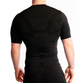 Camiseta de Manga Corta Hombre Hanker Negro 16 Años