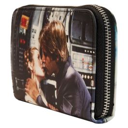 Loungefly Cartera con Cremallera Star Wars El Imperio Contraataca Final Frames Piel Vegana 15x9,3cm
