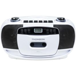 Radiocasete portátil y reproductor de CD - THOMSON - RK201CD - Blanco Precio: 71.79000059. SKU: B1756NRP79
