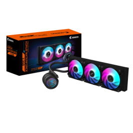 GIGABYTE GP-AORUSWATERFORCEII360 G Refrigeración líquida AIO AORUS WATERFORCE II 360 para CPU - 3 ventiladores ARGB 120mm, compatible Intel LGA 1700 y AMD AM5