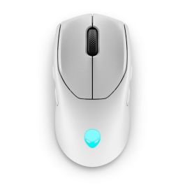Dell Ratón Gaming Inalámbrico Tri-Mode AW720M Lunar Light 26000 DPI USB-C Bluetooth RF 420h Batería