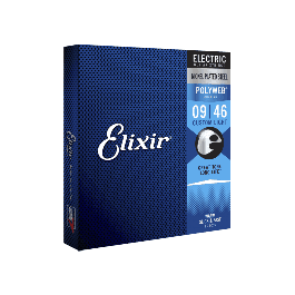 Elixir Cuerdas Eléctrica Polyweb 09-46 Custom Light