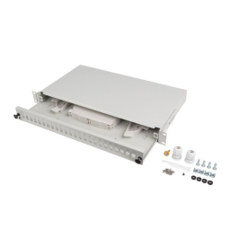 Lanberg FOP1-24SS-LDS Panel de parcheo de fibra óptica 1U de 24 puertos de acero gris para montaje en rack Precio: 35.50000003. SKU: B182CEPPL3