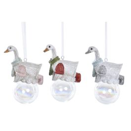 DKD Home Decor Decoración Colgante de Navidad Moderna con Diseño de Oca, de Resina y Cristal, Surtido (12 Unidades) 6x4x8.5 cm Precio: 24.24114. SKU: B1FDWW5QJQ