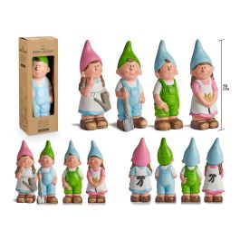 Duende de Cerámica 50 cm - Colores Vivos Azul, Verde, Rosa, Blanco - Ibergarden (4 Unidades) Precio: 45.8900002. SKU: B18RW4JWFC