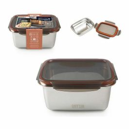 Fiambrera de acero inoxidable 2.6L para microondas y horno Quttin (12 Unidades) Precio: 111.4999996. SKU: S2211605