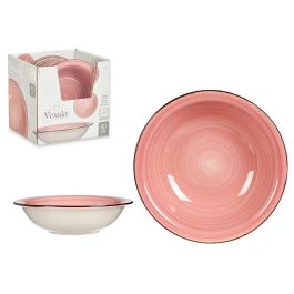 Plato Hondo Gres Rosa Con Borde Vessia 20X5CM (24 Unidades) Precio: 56.89999953. SKU: B1B89HJ6BG