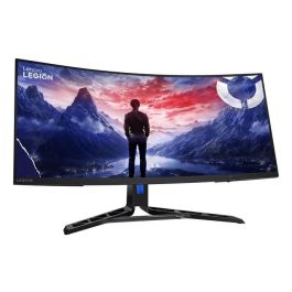Lenovo 86.4cm (34") Wide Quad HD 3440 x 1440 W-LED VA, 21:9, 350cd/m², 16.7M, 5ms, 178°/178°, 3000:1 Monitor Ultrawide Monitor Curvo Gaming