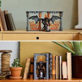 LEGO LEGO10367 El Señor de los Anillos: Rincón de la Librería de Balrog Set de construcción - Decoración de estantería DIY - Minifigura de Gandalf