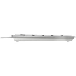 CHERRY TAS KC 6000 C FOR MAC Corded DE-Layout silver/white
