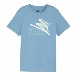 Camiseta de Manga Corta Infantil Puma Essentials+ AB Summer