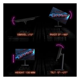 Gigabyte MO32U Monitor Gaming OLED 31,5" 4K UHD 3840 x 2160 165Hz 0.03ms Negro