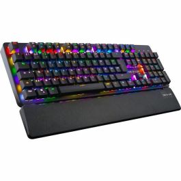 The G-Lab Teclado Mecánico Keyz Rubidium Rojo RGB Personalizable con Reposamuñecas