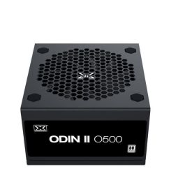 Xigmatek XIG4711409545592 Fuente de alimentación para PC Odin II O500, 500W, 80Plus, No modular, Ventilador 120mm, Negro