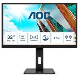 Monitor Profesional AOC Q32P2 31.5"/ QHD/ Multimedia/ Negro Precio: 245.50000002. SKU: B194L3Q4KF