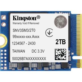 Kingston NV2 SSD Interno 2TB M.2 2230 PCIe 4.0 NVMe – Lectura 6000 MB/s, Escritura 5000 MB/s