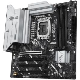 ASUS Z890M-Plus Wifi Placa Base para PC, Intel LGA 1851, DDR5, Wi-Fi 7 (802.11be), Factor de Forma micro ATX