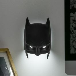 Paladone Máscara con Luz LED DC Batman, 21 cm, Licencia Oficial DC Comics, Uso USB/Pilas, Lámpara Decorativa Coleccionista