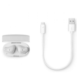 Auriculares Bluetooth Philips TAT2139WH con estuche de carga/ Autonomía 7h/ Blancos