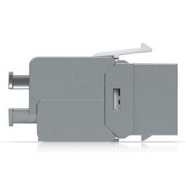 Ubiquiti Keystone Jack Cat6A - Conector Ethernet sin Herramientas, Pack de 12