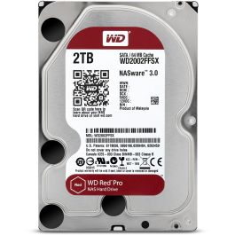 Disco Duro Western Digital RED PRO NAS 3,5" 7200 rpm 2 TB