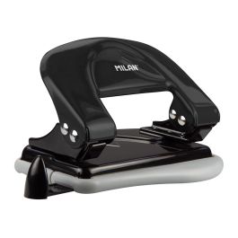 Milán Perforadora de Papel con Guía Negro para 15 Hojas Precio: 7.49999987. SKU: S7914150