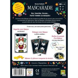 Asmodee ASM5425016925478 Juego de Estrategia Masquerade V2 Infantil Azul – A partir de 7 años