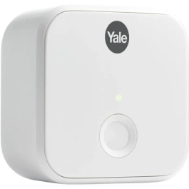 Yale Puente WiFi para acceso remoto 05/401C00/WH con Asistente de Voz Enchufe de 2 pines