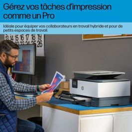 HP Impresora Multifunción OfficeJet Pro 9120b a Color - Escanear, Copiar, Fax - Para Oficinas Distribuidas y Fuerza Laboral Híbrida