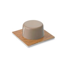 Inofix Tope adhesivo para puertas de interior, PVC + base metálica, beige parquet, blister 2 unid. Precio: 2.98999954. SKU: S7905114