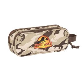 Portatodo Doble Jurassic World Dominion Marrón (21 x 8 x 6 cm) Portatodo Doble Jurassic World Dominion Marrón (21 x 8 x 6 cm)