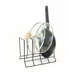 Organizador de sartenes Confortime 26x20.9x19.6 cm negro (12 Unidades) Organizador de sartenes Confortime 26x20.9x19.6 cm negro (12 Unidades)