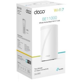 TP-Link Deco BE65 Sistema de Malla Tribanda Wi-Fi 7 (802.11be) Blanco 4 Antenas Internas 11000 Mbit/s