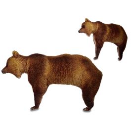 Cojín Silueta Oso 78 cm Largo - Arte Regal, Terciopelo Marrón (6 Unidades) Precio: 40.68999979. SKU: B1B67PKPSF