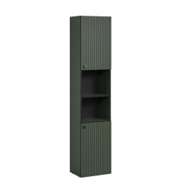 Columna de baño - Decoración roble - L40 x H186 x D31cm - PURE BLISS Columna de baño - Decoración roble - L40 x H186 x D31cm - PURE BLISS