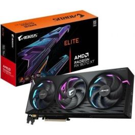 Gigabyte AORUS 9VR907XTAE-00-G10 Tarjeta Gráfica Radeon RX 9070 XT Elite 16GB GDDR6 WINDFORCE PCI-E 5.0 3100MHz Boost Clock Precio: 794.4999997. SKU: B1HAH9LRMZ