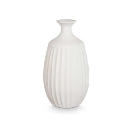 Jarrón Cerámica Cuello Estrecho 39 cm Blanco - Giftdecor (2 Unidades) Jarrón Cerámica Cuello Estrecho 39 cm Blanco - Giftdecor (2 Unidades)